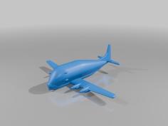 Aero Spacelines B-377-SG Super Guppy 3D Printer Model