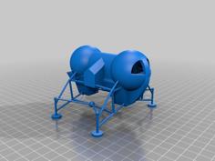 UFO Moon Hopper 3D Printer Model