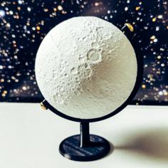 Lunar Globe 3D Printer Model