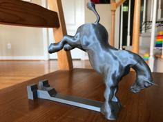 Horse Phone Stand No Support 3D Printer Model