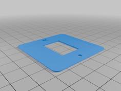 Half Frame Slide Holder 3D Printer Model