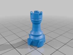 Traveling Chess Board 3D Printer Model