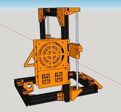 AM8 Anet A8 Electronics Housing 3D Printer Model