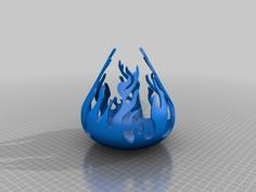 Candle Holder 3D Printer Model