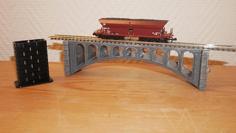 Arc Bridge For Trains In N Scale 3D Printer Model