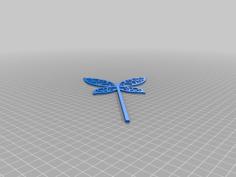 Fairy Wings Bubble Wand 3D Printer Model