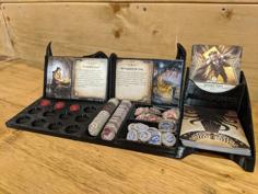 Arkham Horror LCG Dashboard/Hub 3D Printer Model