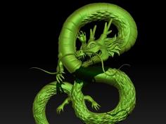 Shenron Dragon 3D Printer Model