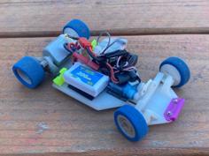 Gamma 2.0 – Printed In Place RC Car 3D Printer Model