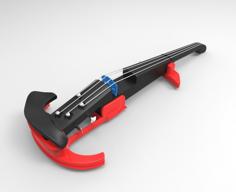 Easy Printing Electric Violin. 3D Printer Model