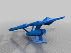 USS Enterprise NCC 1701 Star Trek 3D Printer Model