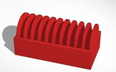 CR2032 Coin Battery Holder 3D Printer Model