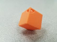 Cube Fishing Bobber 3D Printer Model