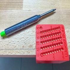 Wood Rule / Gauge / Messlehre / Drawing 3D Printer Model