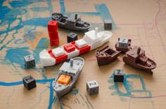 CAS – The Modular Xyz-cube Cargo Ship 3D Printer Model