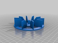 Replacement Bathroom Fan Impeller (3/16″ Diameter Shaft) 3D Printer Model