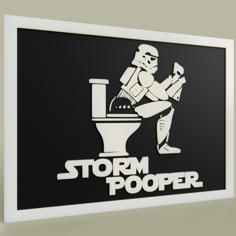 StarWars Storm Pooper – StormTrooper Toilet 3D Printer Model