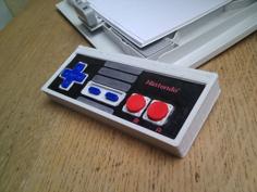 Printable NES Controller 3D Printer Model