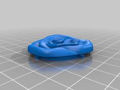 Rose Popsocket Cover 3D Printer Model