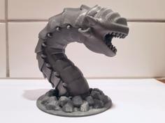 Purple Worm 3D Printer Model