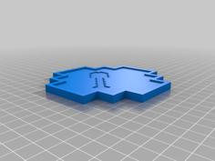 Minecraft Coaster Set 3D Printer Model