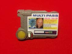 Fifth Element Multipass Convention Badge + Card Holder 3D Printer Model