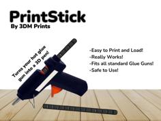 PrintStick – Turn Your Glue Gun Into A 3D Pen! 3D Printer Model