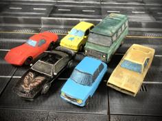 30mm Scale Cars (wave 1) 3D Printer Model