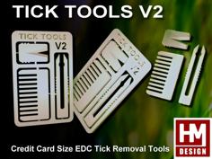 Tick Tools Card 3D Printer Model