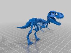 T-Rex Skeleton 3D Printer Model