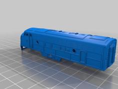 N Scale Aurora Postage Stamp Train Shell EMD F7 3D Printer Model