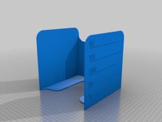 Book Holder With Learning Tips 3D Printer Model