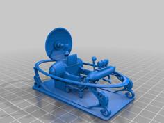 H.G. Wells Book End 3D Printer Model