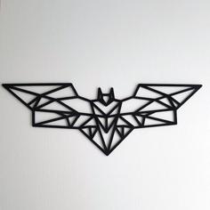 Batman Wall Decoration 3D Printer Model