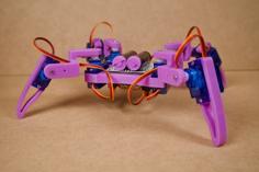 Q1 Lite Simple Quadruped Robot (Designed By Jason Workshop) 3D Printer Model