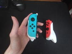 Dockable Split Joycon Grip – Wii Nunchuck-style 3D Printer Model