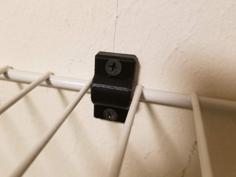 Wire Shelf Bracket 3D Printer Model