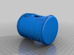 Steampunk Coozie 3D Printer Model