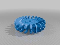 Pelton Turbine 3D Printer Model