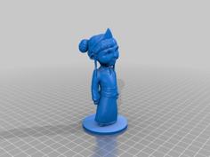 The Princess 3D Printer Model