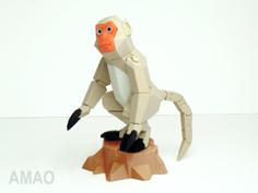 Bing-shen Year Of Formosan Monkey 3D Printer Model