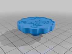 One Piece Knob 3D Printer Model