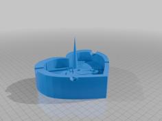 Ashtray With Debowler Unicorn 3D Printer Model