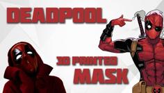 Deadpool 3D Printed Mask 3D Printer Model