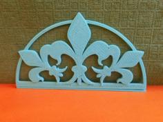 Napkins Holder “Fleur De Lis” 3D Printer Model