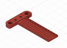 Gauge T-square 120mm 3D Printer Model