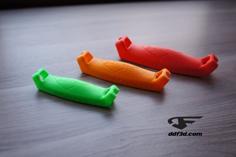 Comfortable Plastic Shopping Bag Handle 3D Printer Model