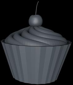 Cupcake With Jerry 3D Printer Model