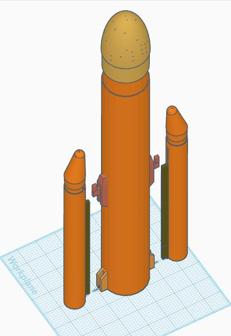 Strap-On Booster Kit For Model Rockets 3D Printer Model