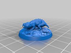 FWW Fallout Mutant Mole Rat 3D Printer Model